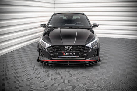 Street Pro Frontspoiler Lippe Flaps V.1 + Flaps Hyundai I20 N MK3