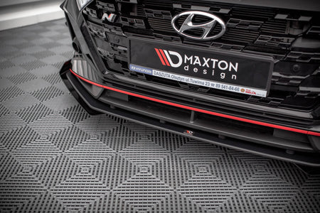 Street Pro Frontspoiler Lippe Flaps V.1 + Flaps Hyundai I20 N MK3