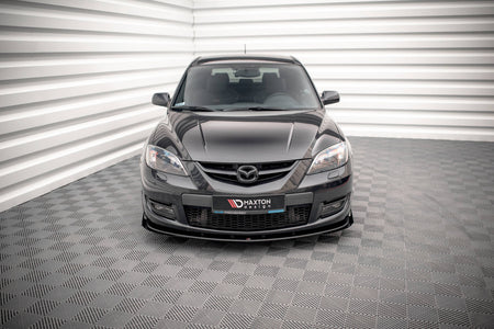Street Pro Frontspoiler Lippe Flaps V.1 + Flaps Mazda 3 MPS MK1