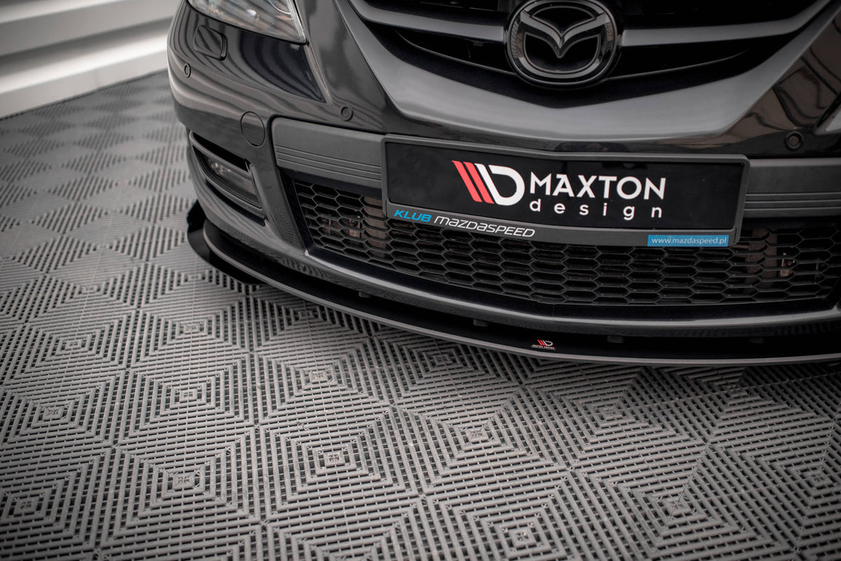 Street Pro Frontspoiler Lippe Flaps V.1 + Flaps Mazda 3 MPS MK1