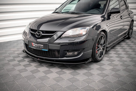 Street Pro Frontspoiler Lippe Flaps V.1 + Flaps Mazda 3 MPS MK1