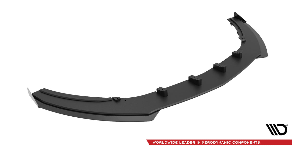 Street Pro Frontspoiler Lippe Flaps V.1 + Flaps Opel Astra GTC OPC-Line J