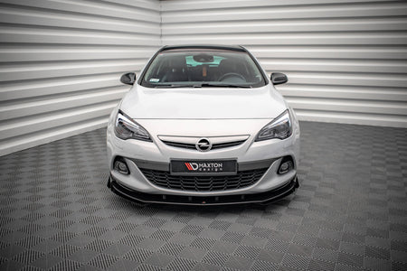Street Pro Frontspoiler Lippe Flaps V.1 + Flaps Opel Astra GTC OPC-Line J