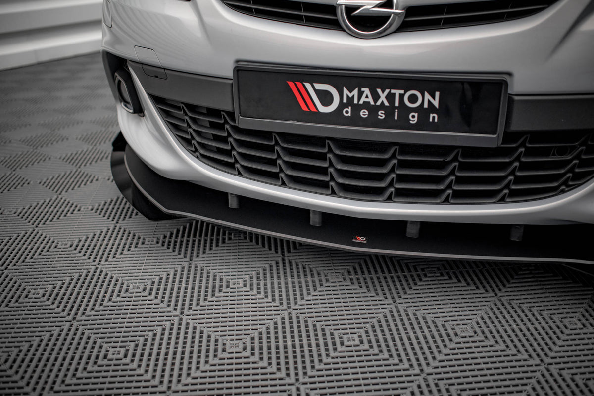 Street Pro Frontspoiler Lippe Flaps V.1 + Flaps Opel Astra GTC OPC-Line J