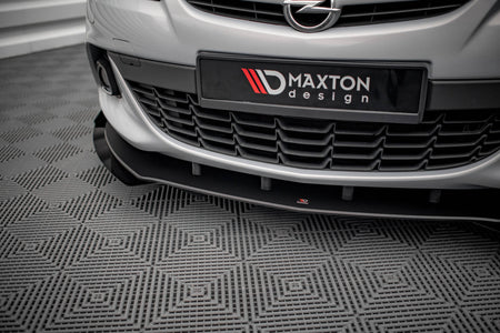 Street Pro Frontspoiler Lippe Flaps V.1 + Flaps Opel Astra GTC OPC-Line J