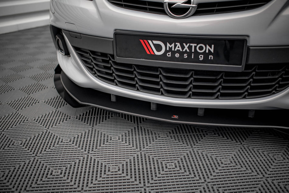 Street Pro Frontspoiler Lippe Flaps V.1 + Flaps Opel Astra GTC OPC-Line J