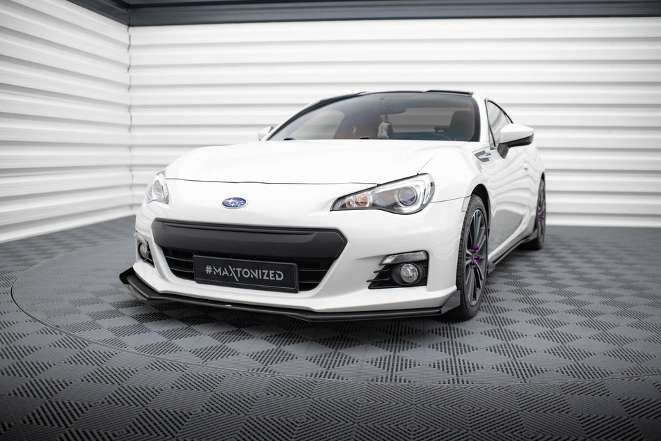 Street Pro Frontspoiler Lippe Flaps V.1 + Flaps Subaru BRZ MK1