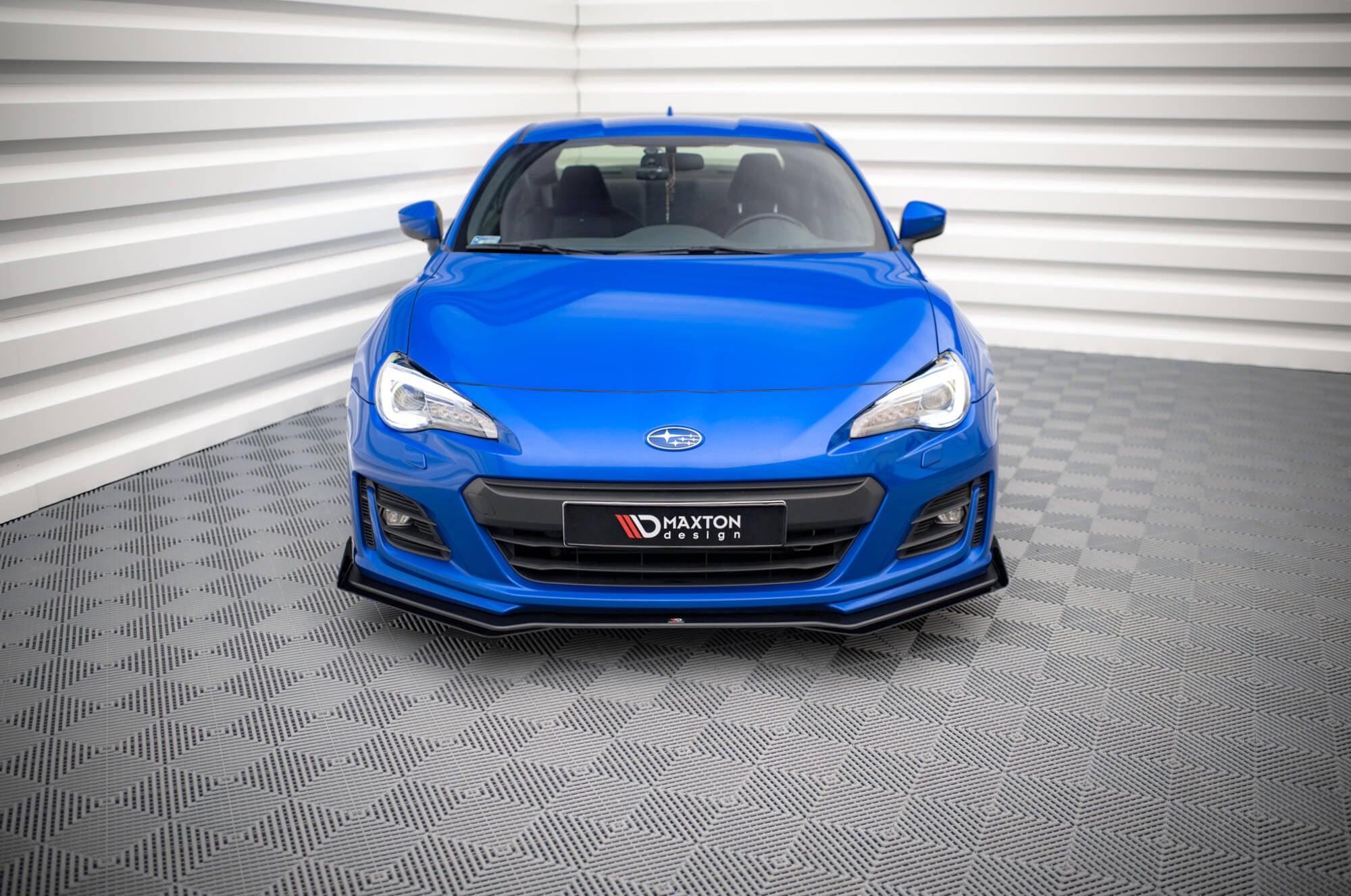 Street Pro Frontspoiler Lippe Flaps V.1 + Flaps Subaru BRZ MK1 Facelift
