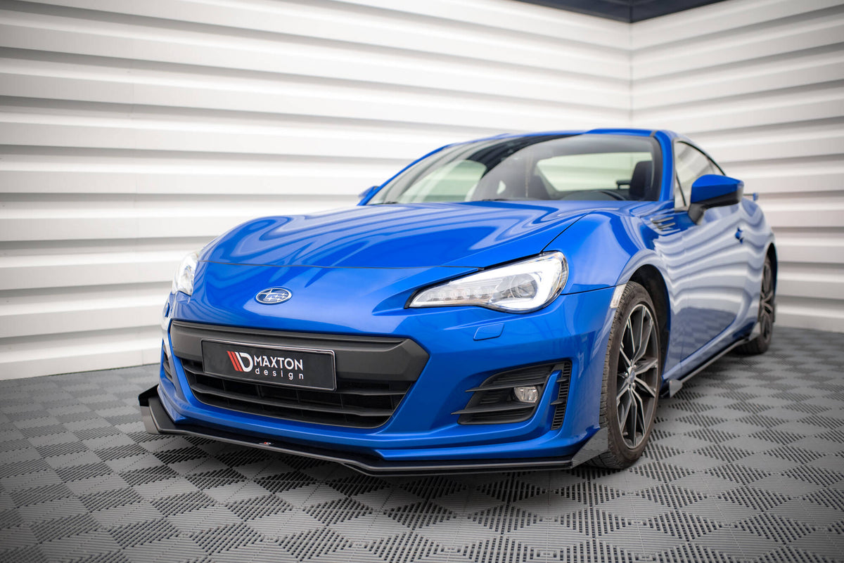 Street Pro Frontspoiler Lippe Flaps V.1 + Flaps Subaru BRZ MK1 Facelift
