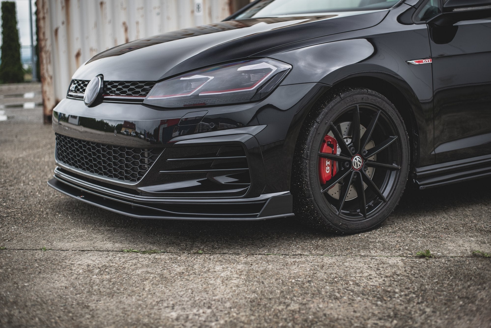 Street Pro Frontspoiler Lippe VW Golf 7 GTI TCR