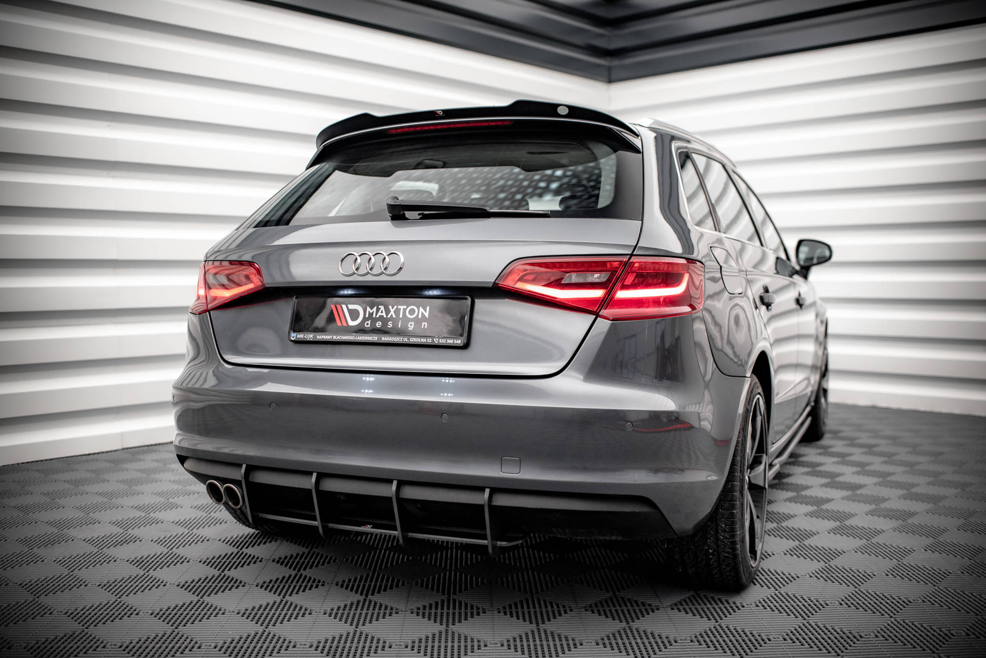 Street Pro Heckdiffusor Audi A3 Sportback 8V