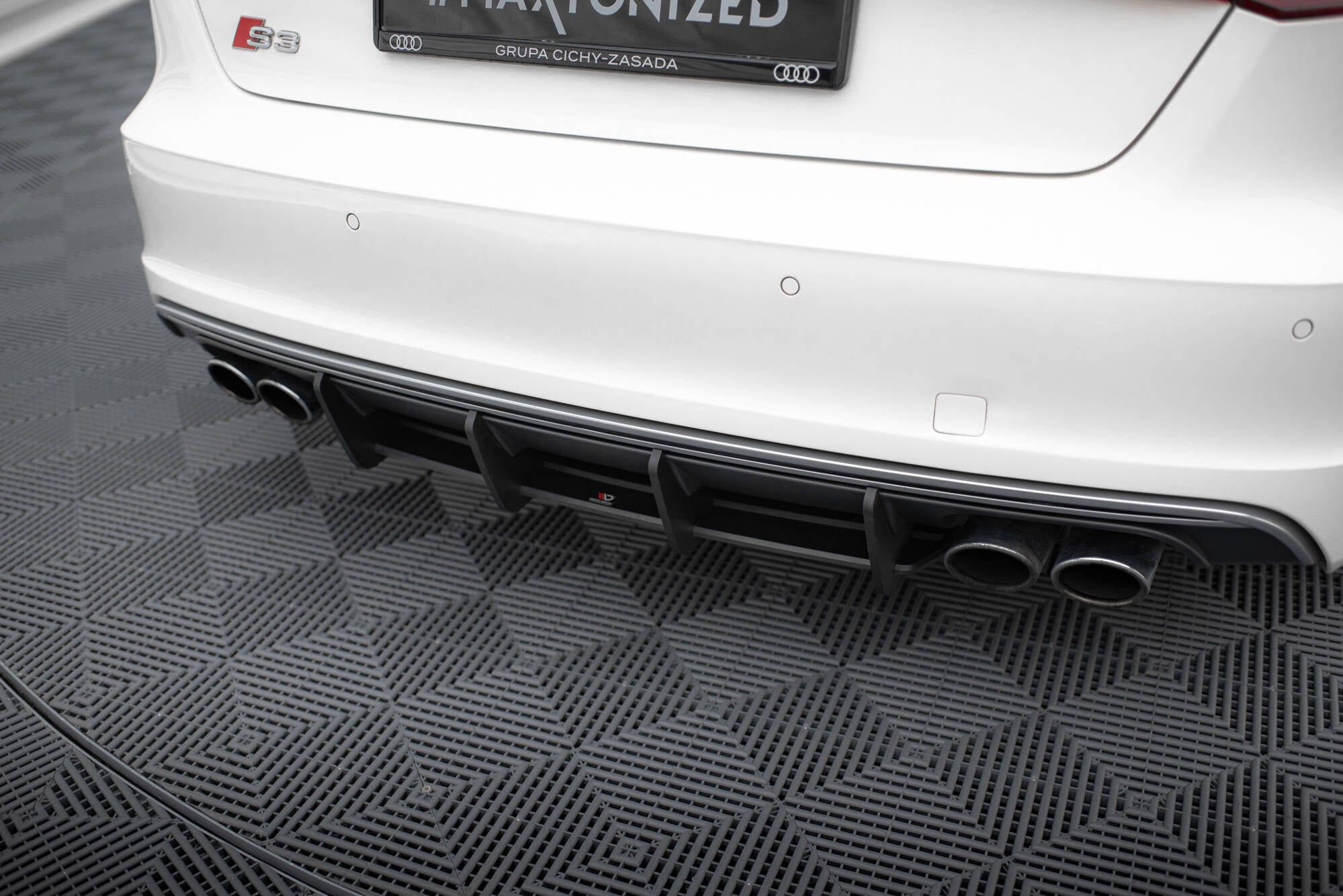 Street Pro Heckdiffusor Audi S3 Sportback / Hatchback 8V