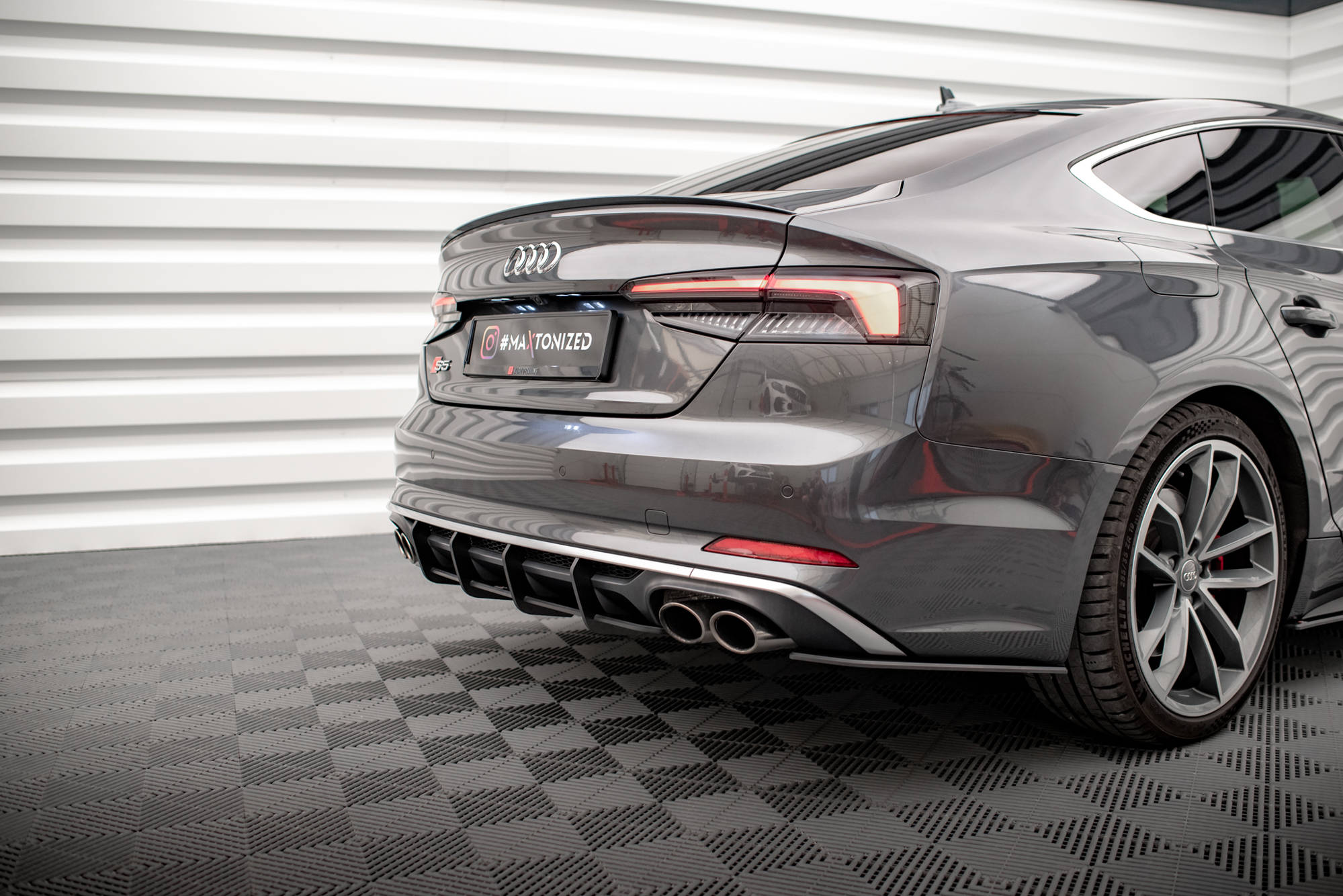Street Pro Heckdiffusor Audi S5 Coupe / Sportback F5