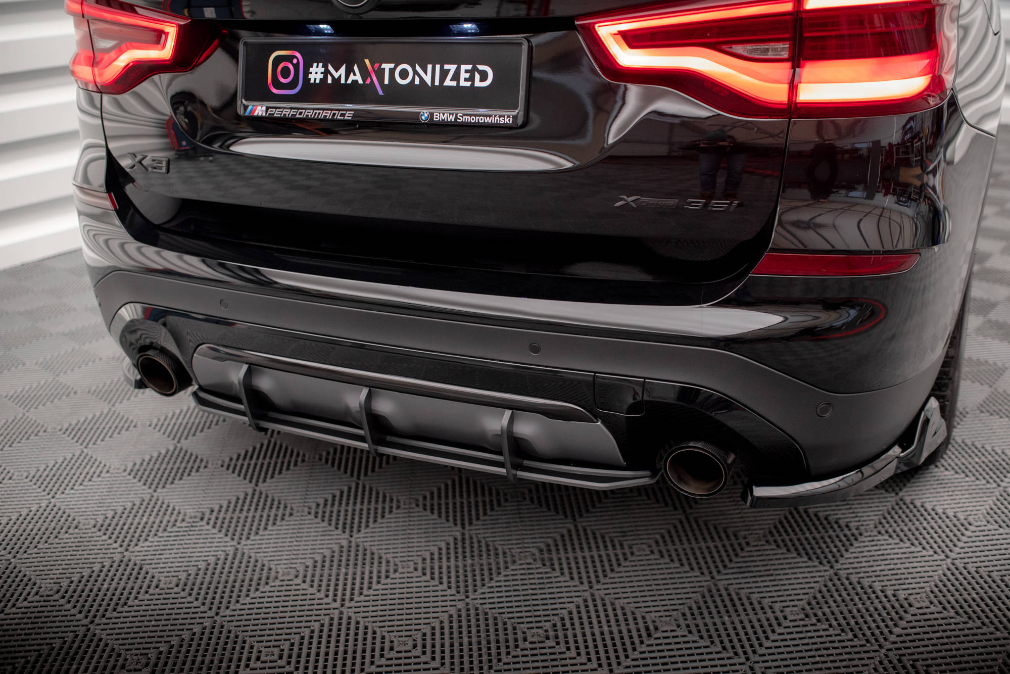 Street Pro Heckdiffusor BMW X3 G01