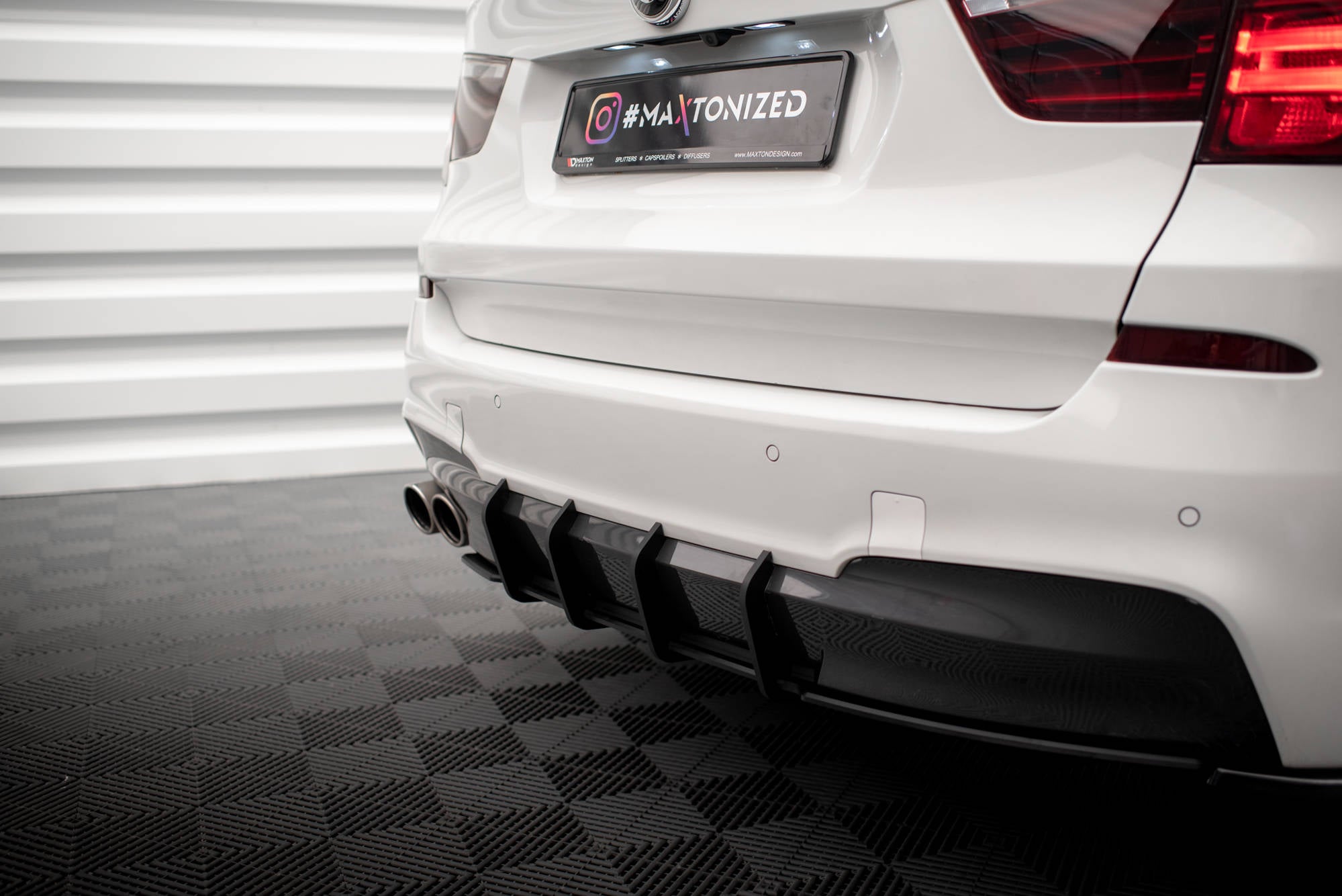 Street Pro Heckdiffusor BMW X3 M-PACK F25