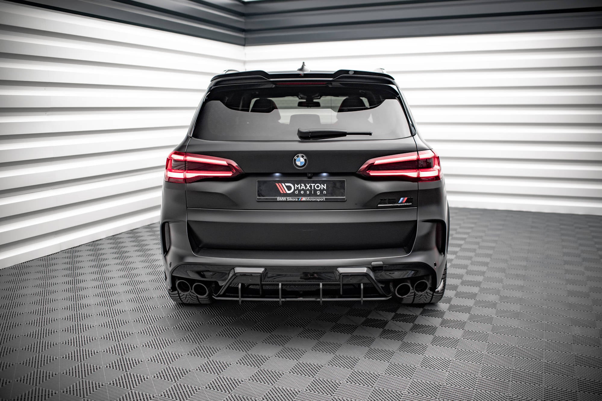 Street Pro Heckdiffusor BMW X5M F95 / F95 Facelift