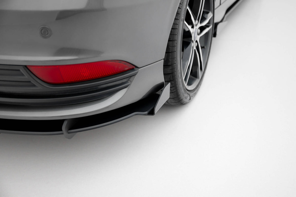 Street Pro Heckdiffusor + Flaps Ford Focus ST MK3 Facelift