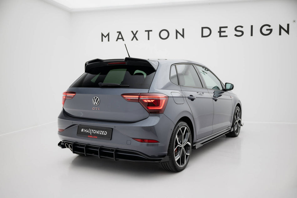 Street Pro Heckdiffusor + Flaps Volkswagen Polo GTI MK6 Facelift