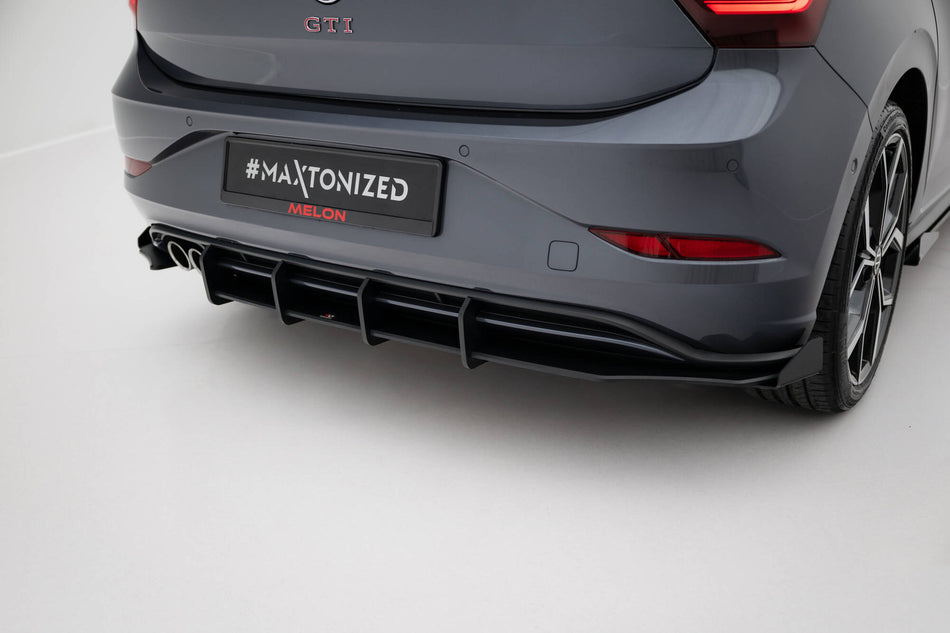 Street Pro Heckdiffusor + Flaps Volkswagen Polo GTI MK6 Facelift