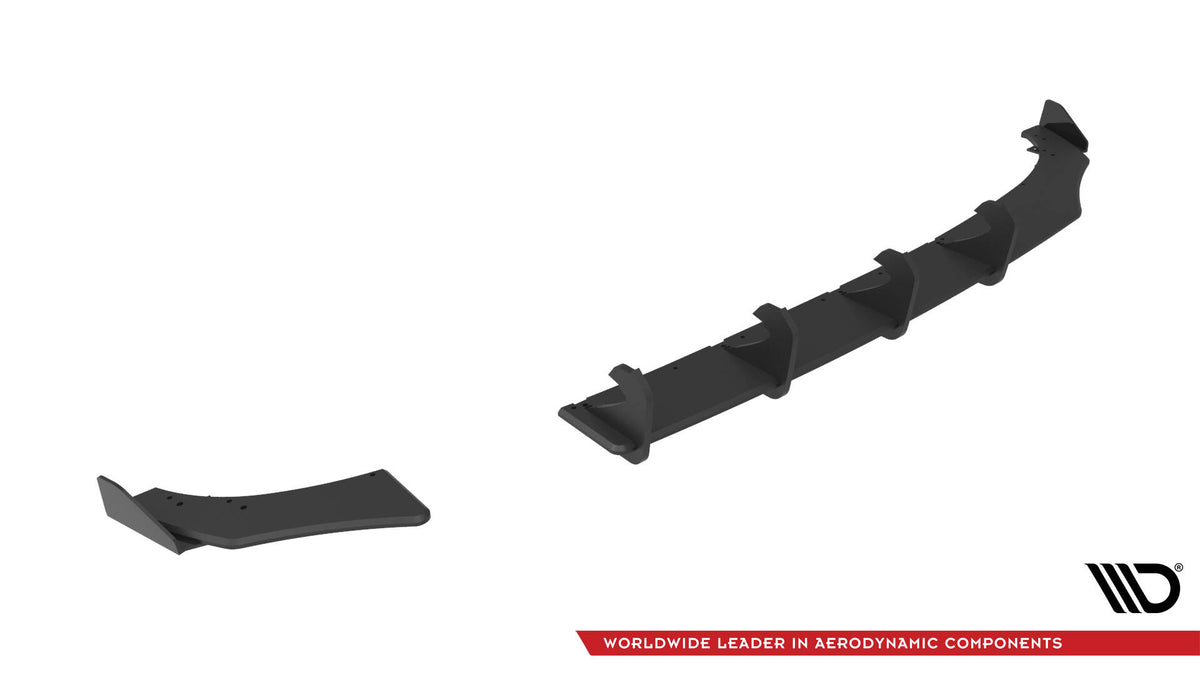 Street Pro Heckdiffusor + Flaps Volkswagen Polo GTI MK6 Facelift