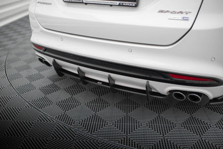 Street Pro Heckdiffusor Ford Mondeo Sport MK5 Facelift / Fusion Sport MK2 Facelift
