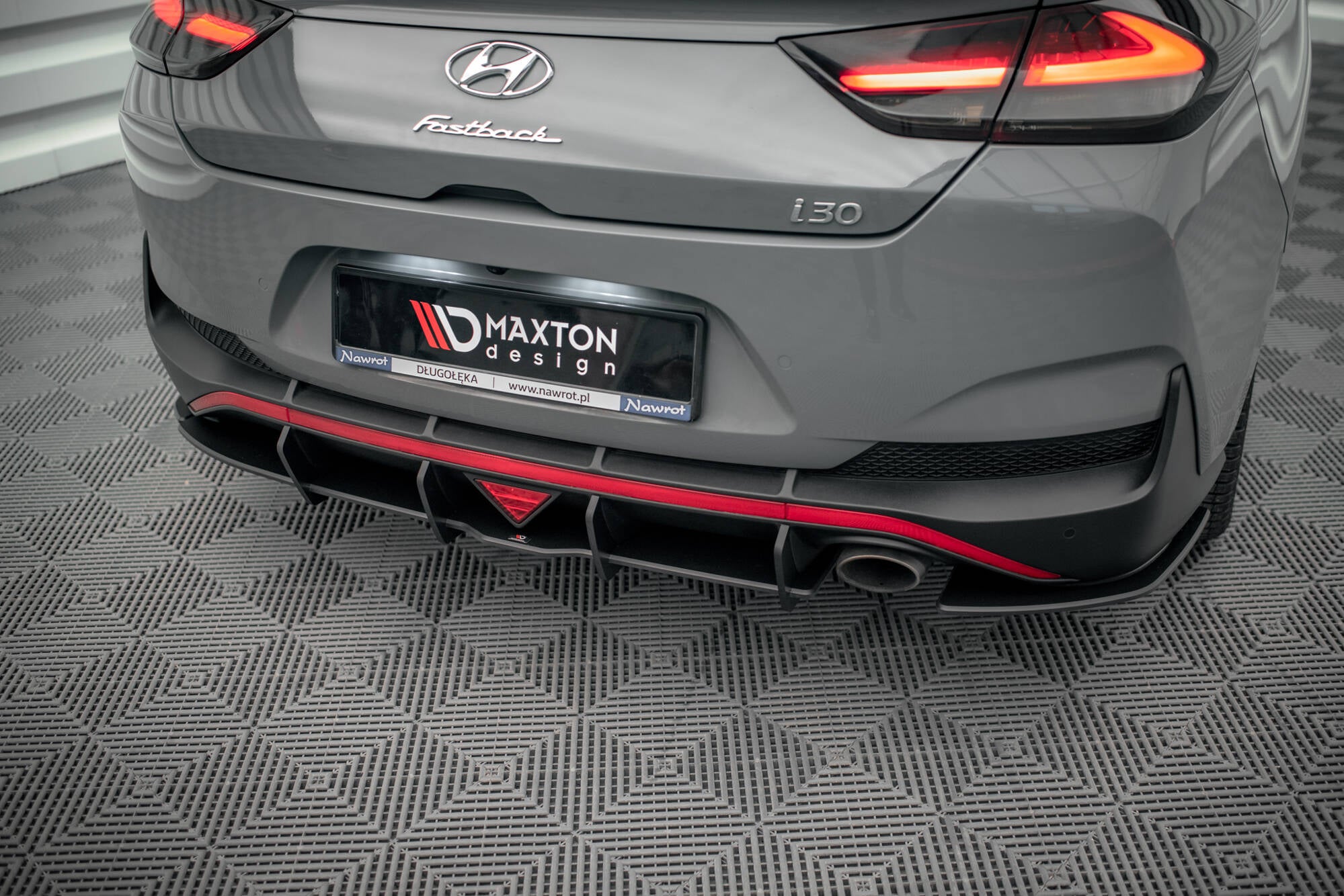 Street Pro Heckdiffusor Hyundai I30 Fastback N-Line MK3 Facelift