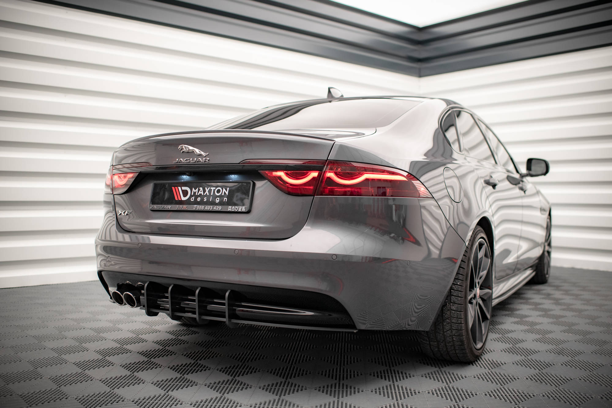 Street Pro Heckdiffusor Jaguar XF R-Sport MK2