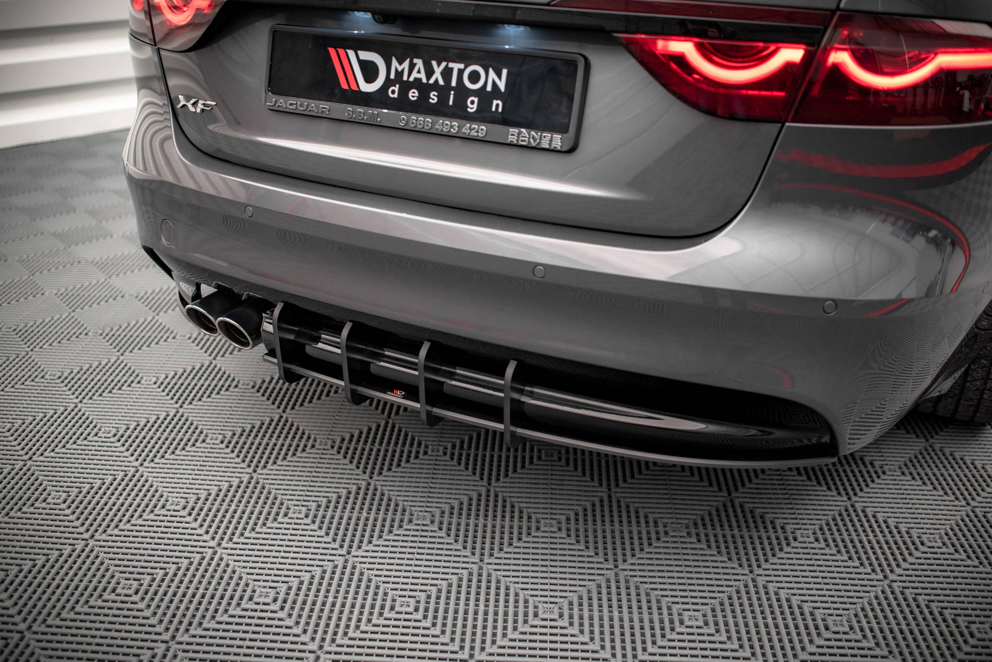 Street Pro Heckdiffusor Jaguar XF R-Sport MK2