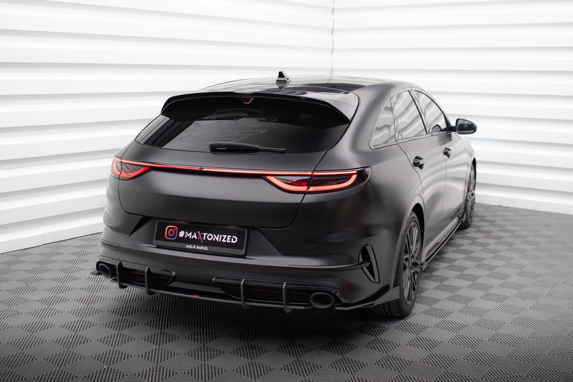 Street Pro Heckdiffusor Kia Proceed GT MK1 Facelift