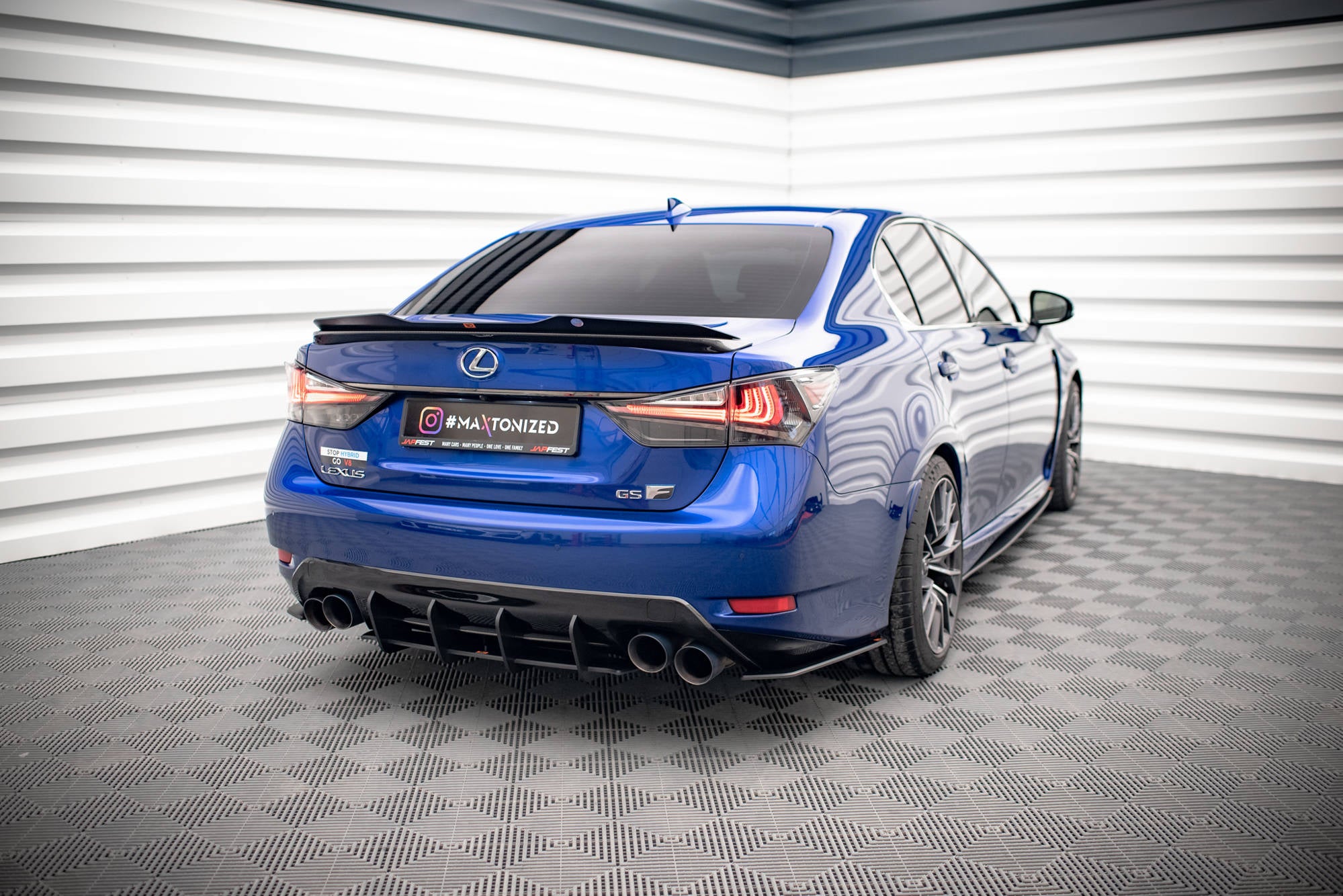 Street Pro Heckdiffusor Lexus GS F MK4 Facelift