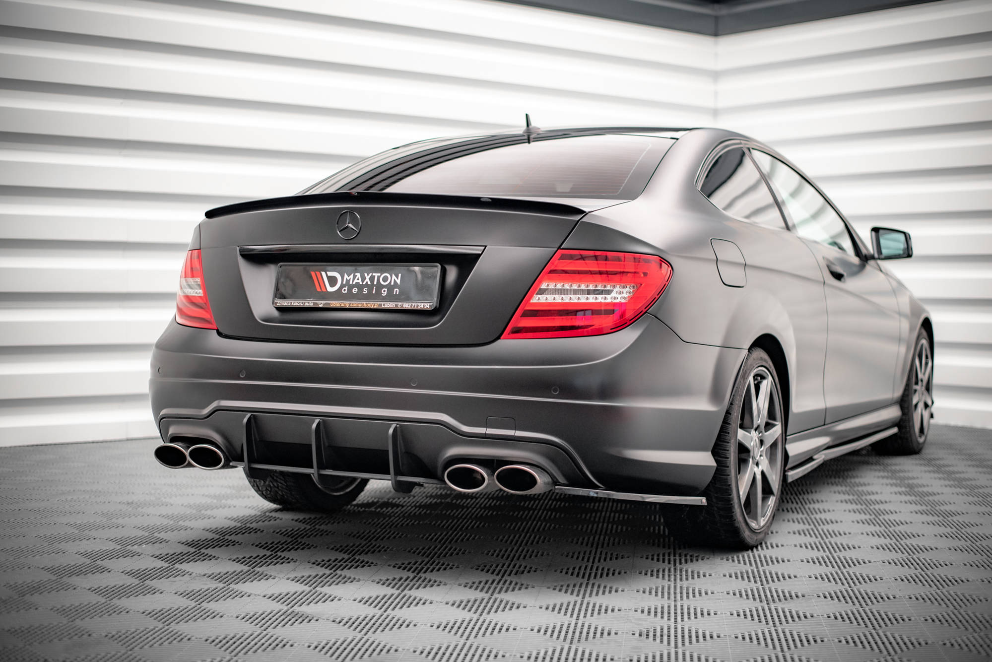 Street Pro Heckdiffusor Mercedes-Benz C Coupe AMG-Line C204