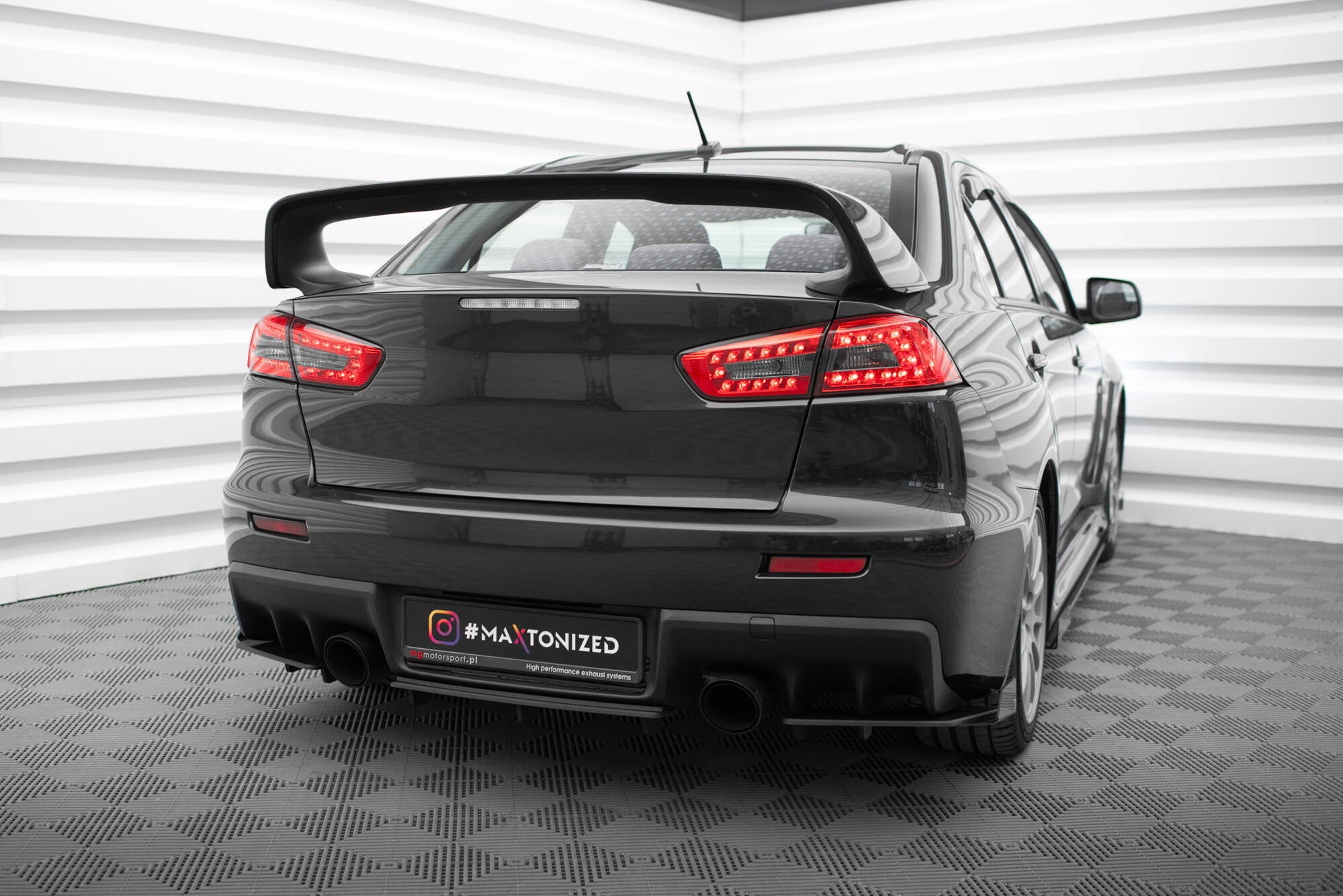Street Pro Heckdiffusor Mitsubishi Lancer EVO X