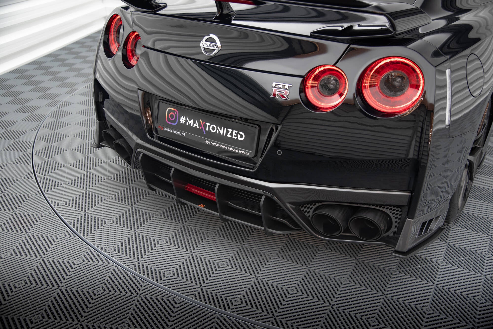 Street Pro Heckdiffusor Nissan GTR R35 Facelift