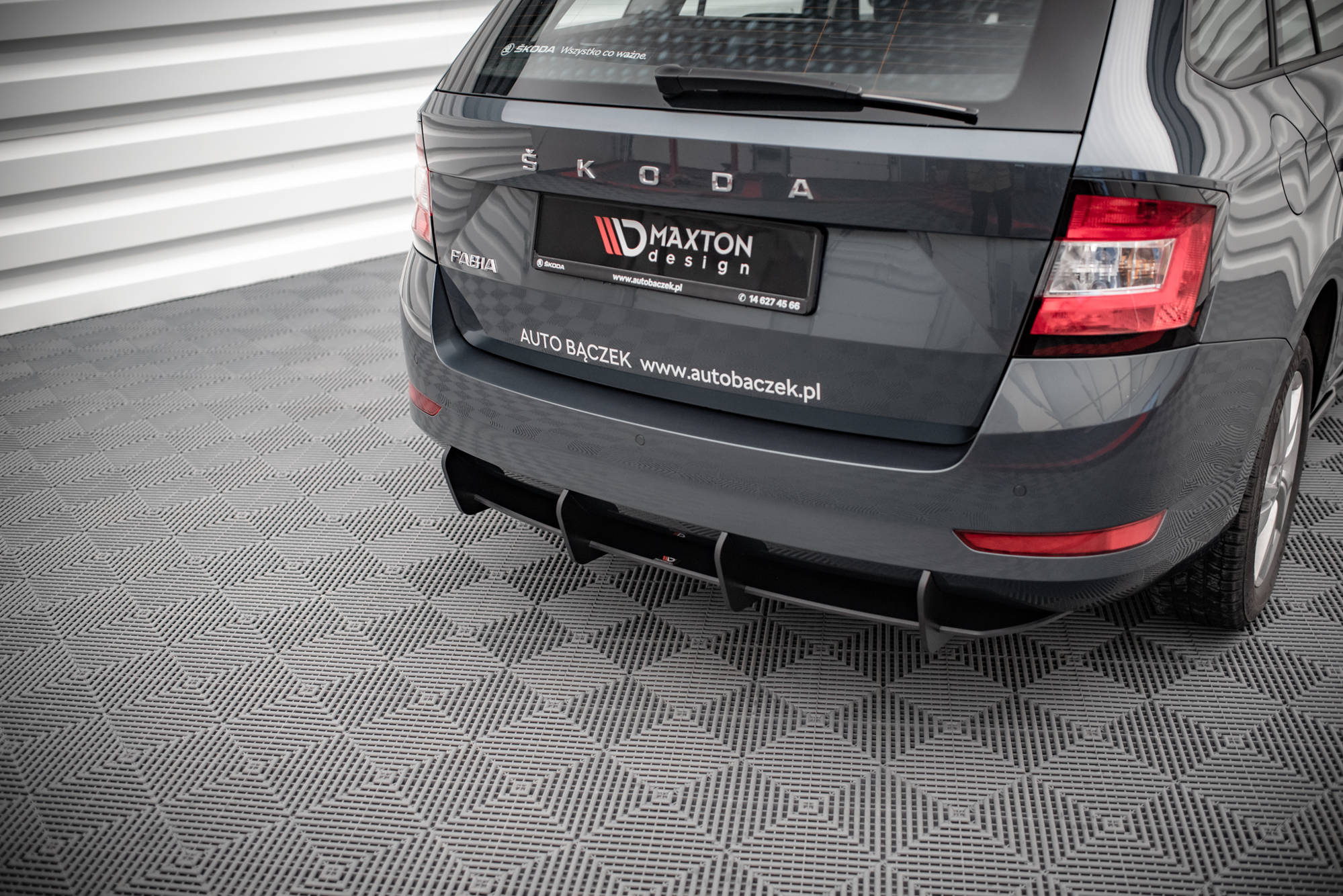 Street Pro Heckdiffusor Skoda Fabia Combi MK3 Facelift