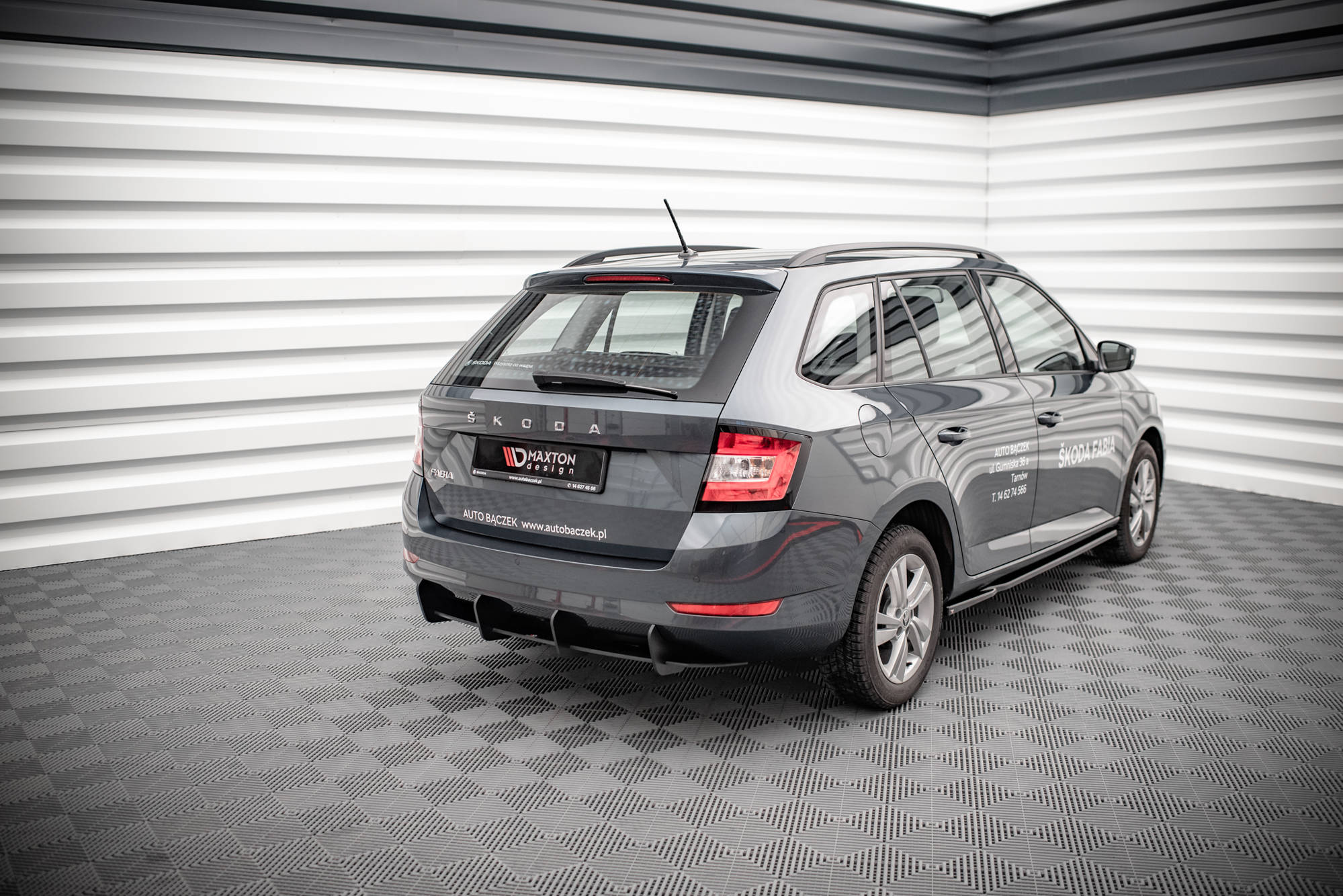 Street Pro Heckdiffusor Skoda Fabia Combi MK3 Facelift