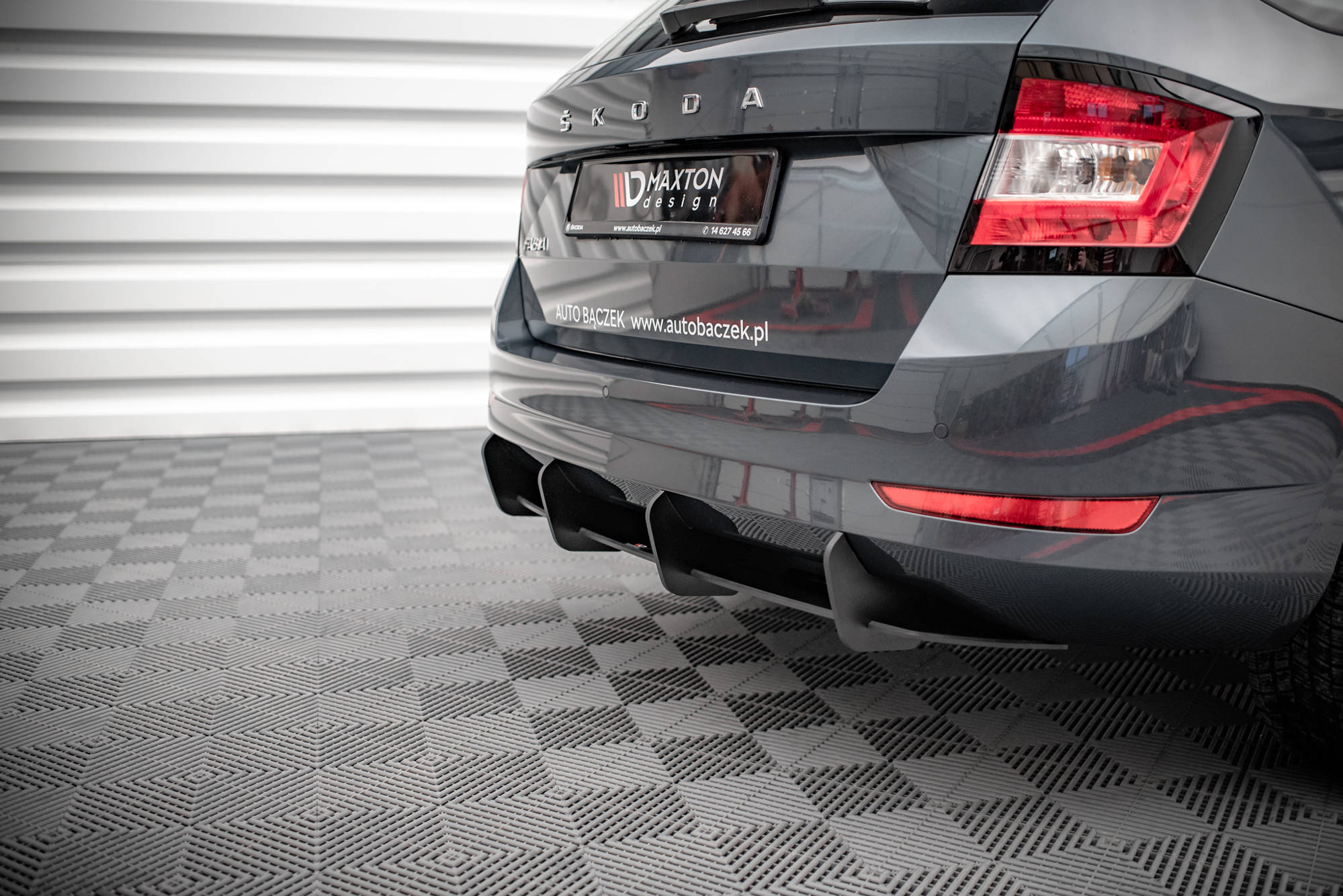 Street Pro Heckdiffusor Skoda Fabia Combi MK3 Facelift