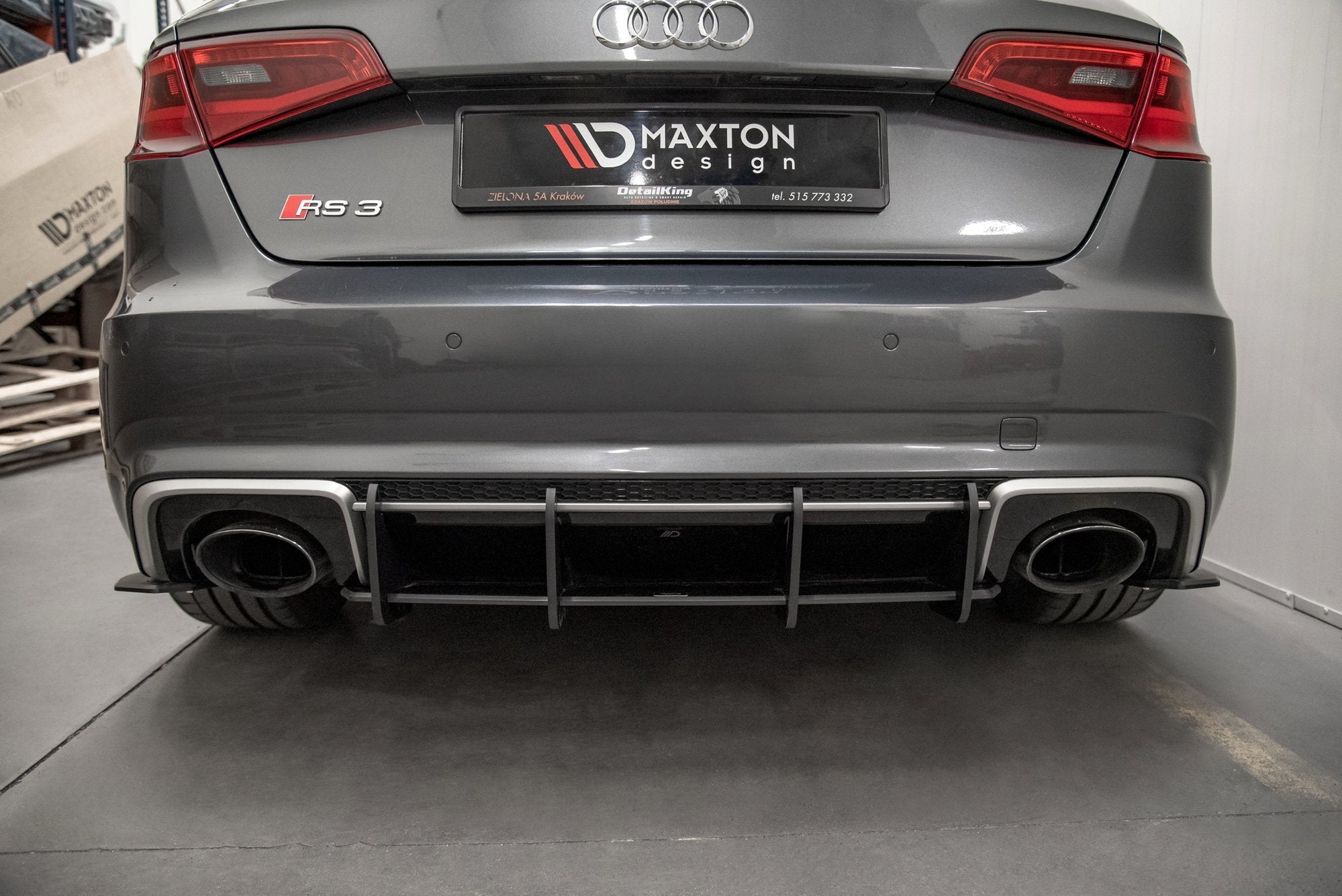 Racing Heckdiffusor V.1 Audi RS3 8V Sportback