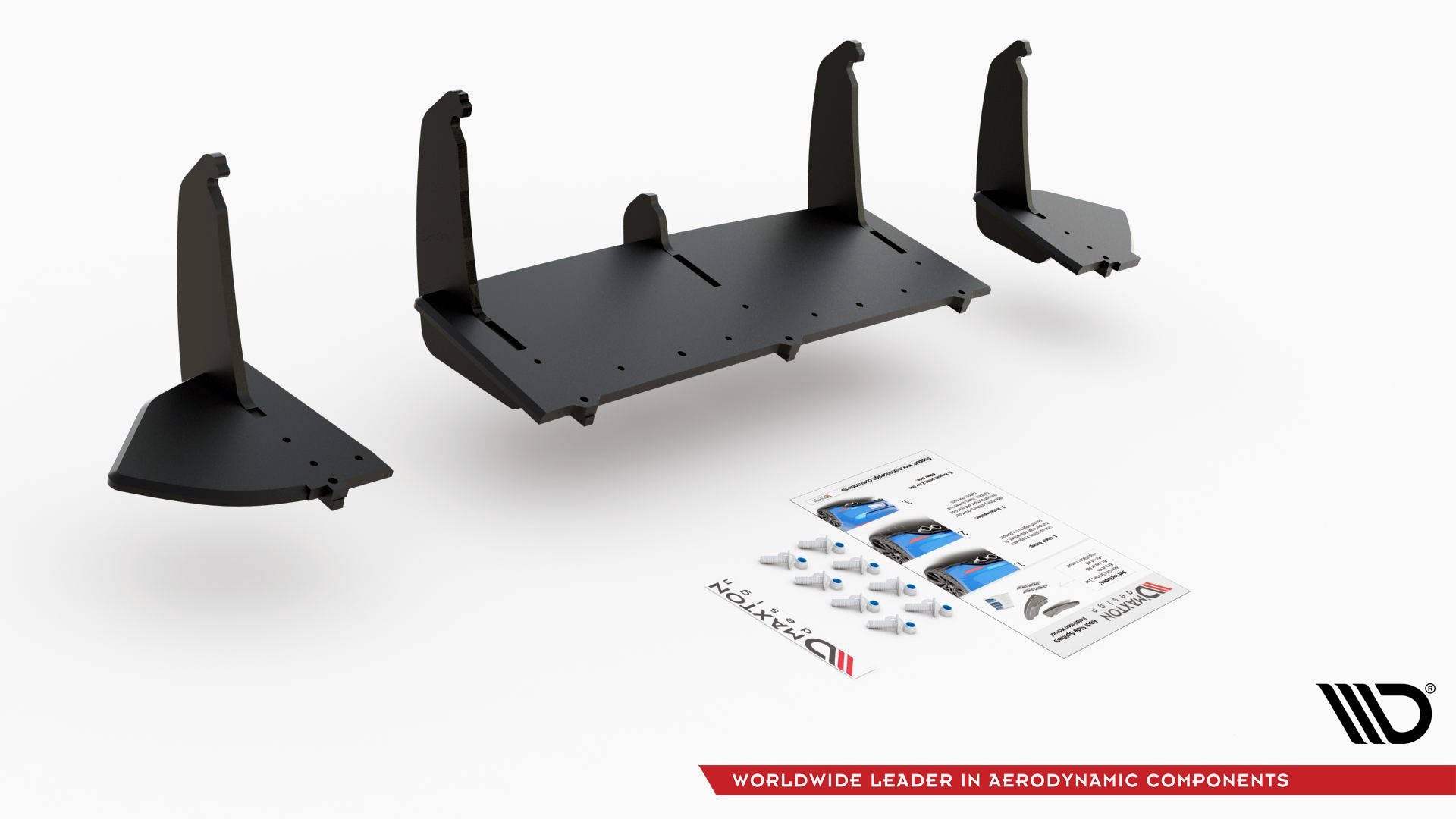 Street Pro Heckdiffusor V.1 Ford Focus RS MK3