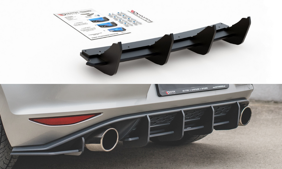 Street Pro Heckdiffusor V.1 VW Golf 7 GTI