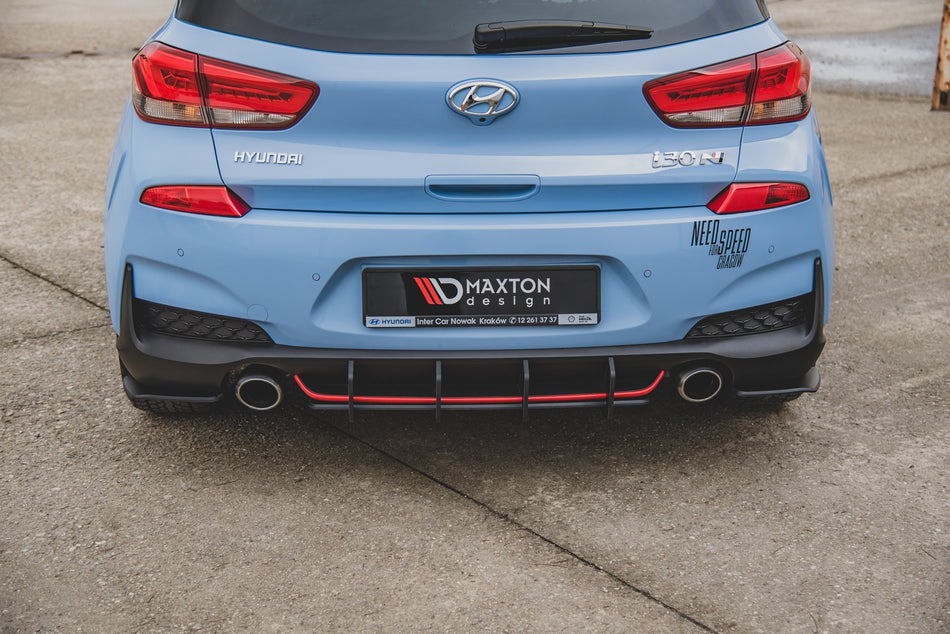 Racing Heckdiffusor V.2 Hyundai I30 N MK3 Hatchback