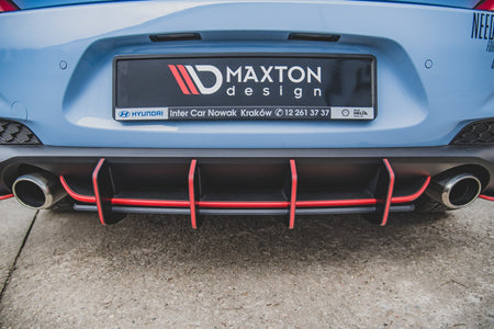 Racing Heckdiffusor V.2 Hyundai I30 N MK3 Hatchback