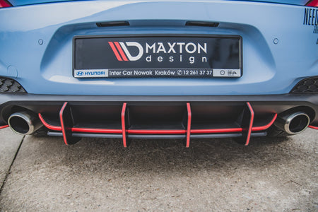 Racing Heckdiffusor V.2 Hyundai I30 N MK3 Hatchback