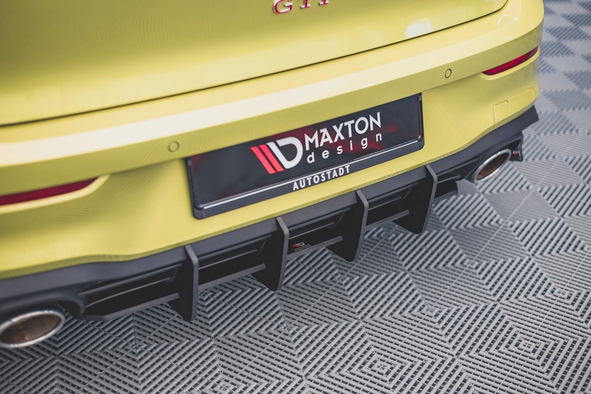 Street Pro Heckdiffusor V.2 Volkswagen Golf GTI Clubsport MK8