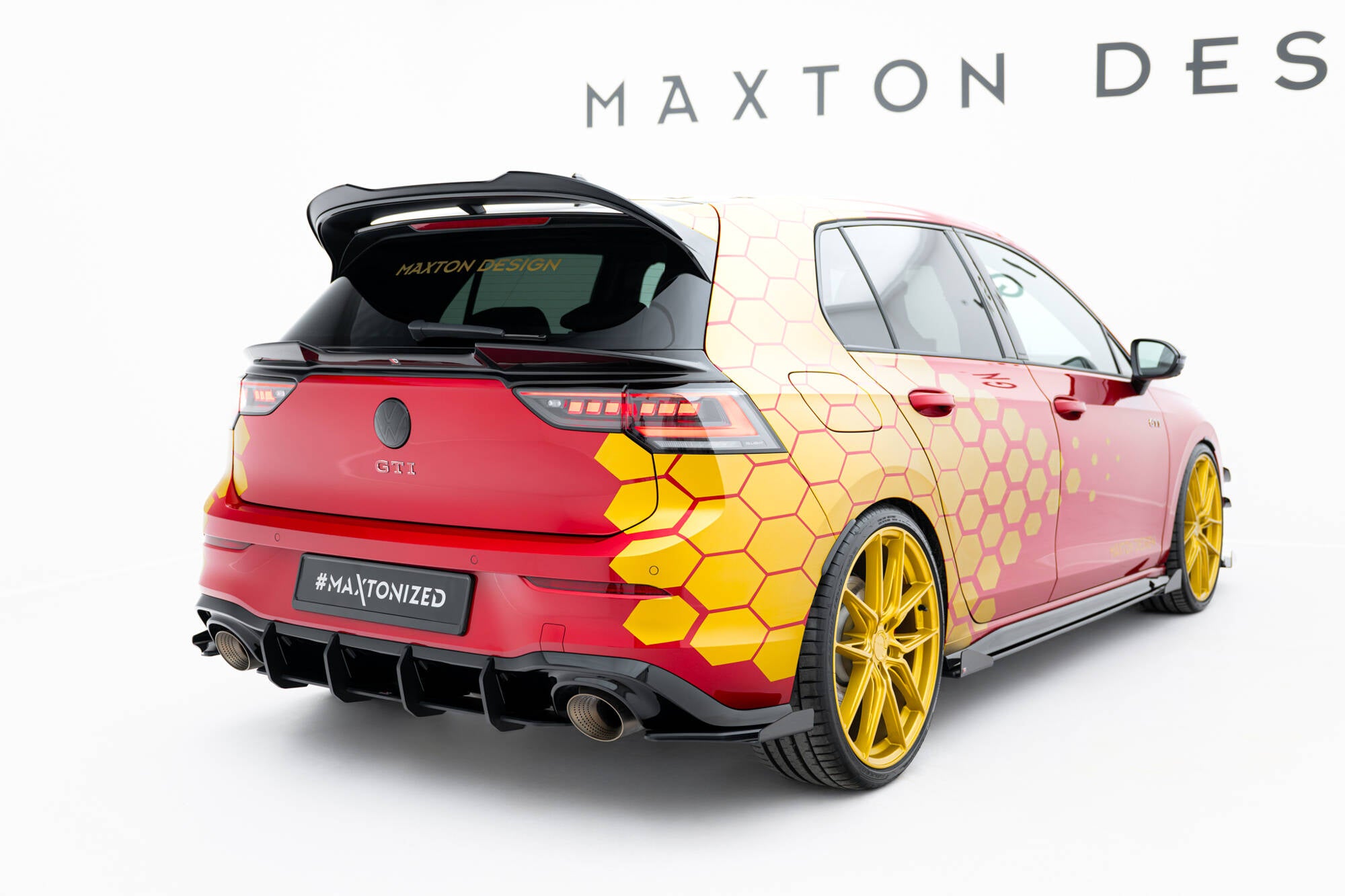 Street Pro Heckdiffusor V.2 Volkswagen Golf GTI Clubsport MK8 Facelift