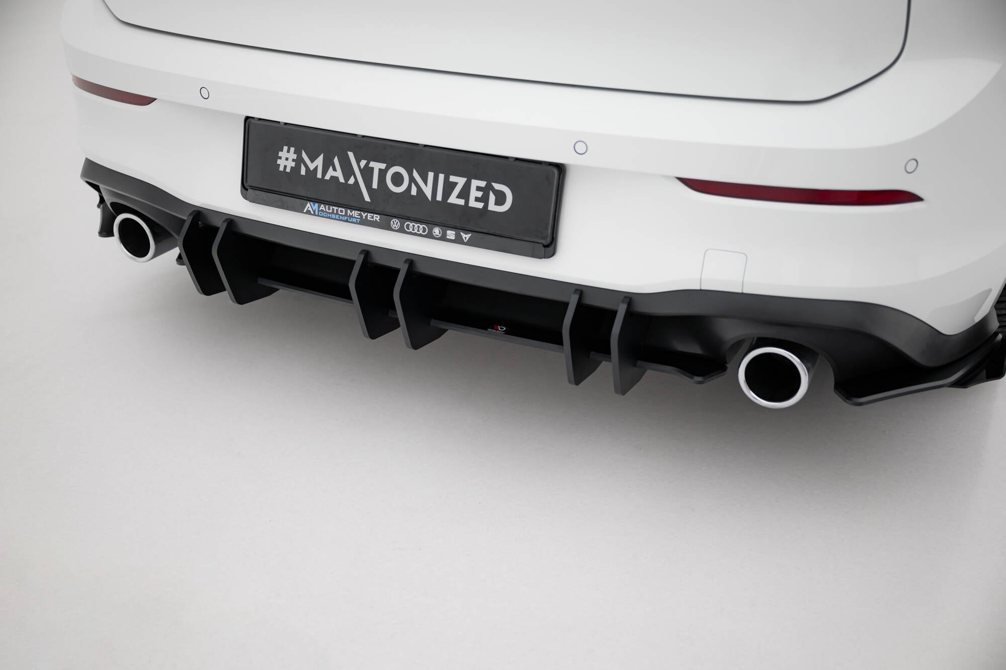 Street Pro Heckdiffusor V.2 Volkswagen Golf GTI MK8