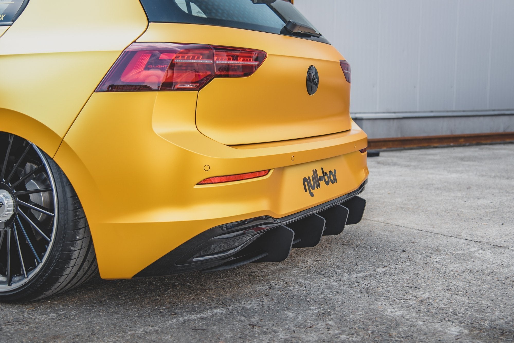 Racing Heckdiffusor V.2 Volkswagen Golf Hatchback MK8 / MK8 Facelift