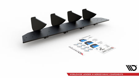 Racing Heckdiffusor V.2 Volkswagen Golf Hatchback MK8 / MK8 Facelift