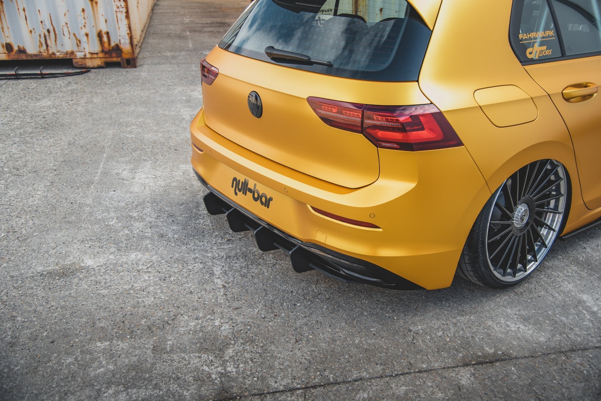 Racing Heckdiffusor V.2 Volkswagen Golf Hatchback MK8 / MK8 Facelift