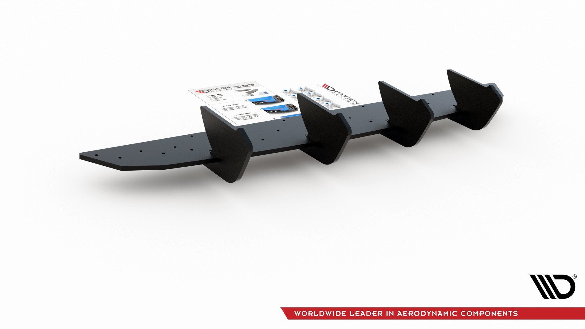 Racing Heckdiffusor V.2 Volkswagen Golf Hatchback MK8 / MK8 Facelift