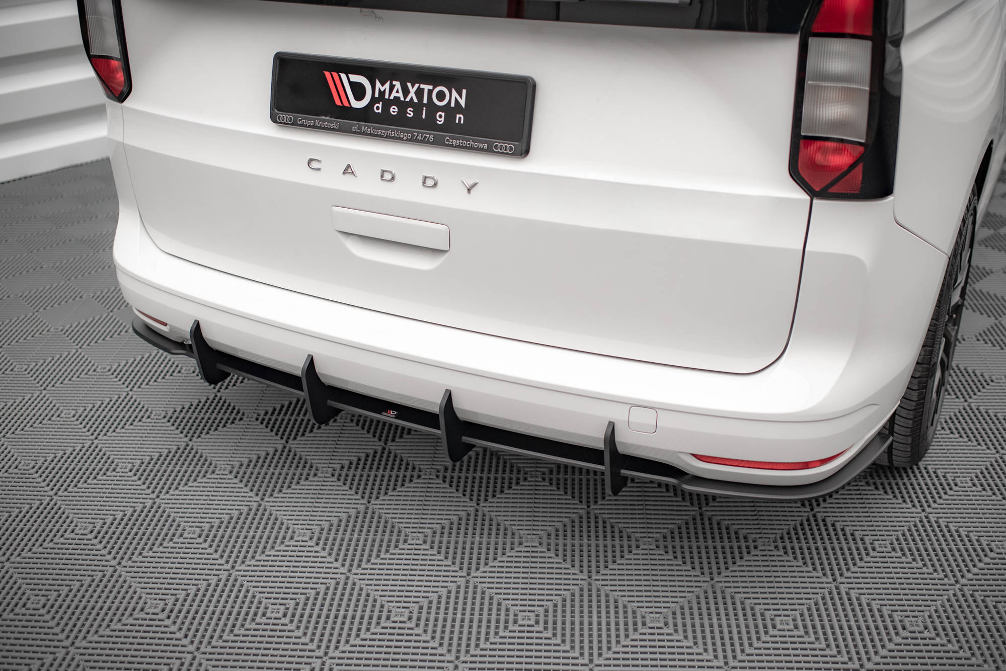 Street Pro Heckdiffusor Volkswagen Caddy MK5